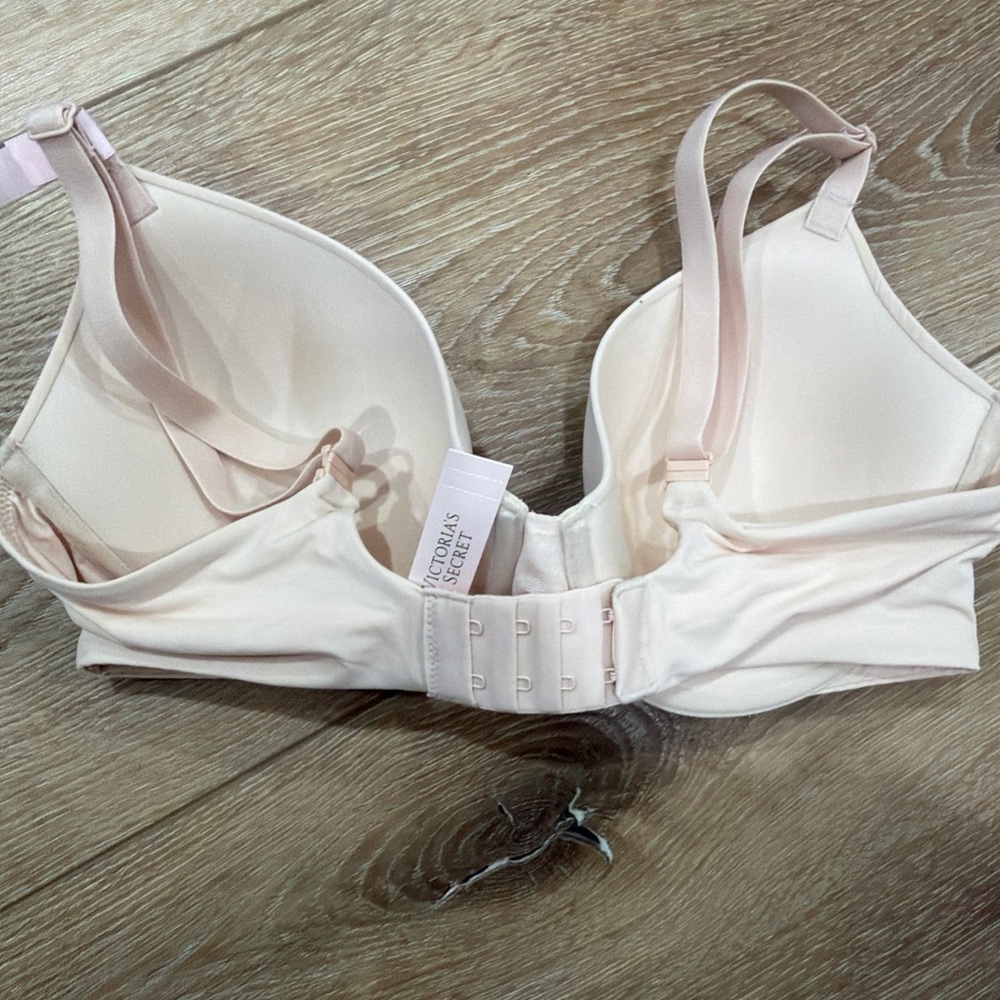 Victoria’s Secret Perfect Shape Push-Up‎ T-Shirt Bra 34D Marzipan - Picture 5 of 7